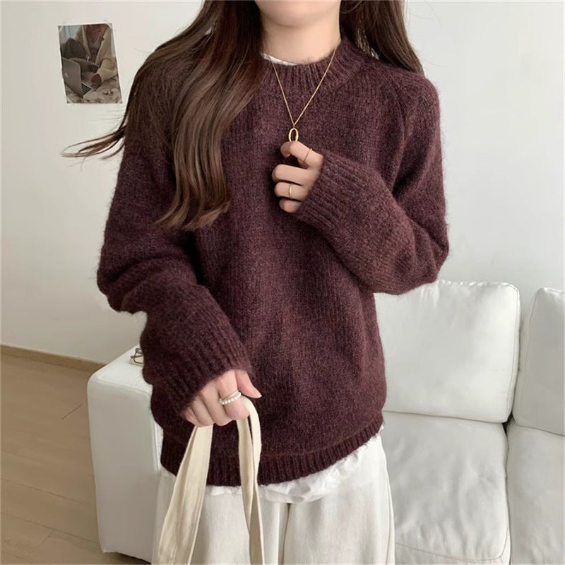 High-grade Soft Glutinous Inner Sweater Top