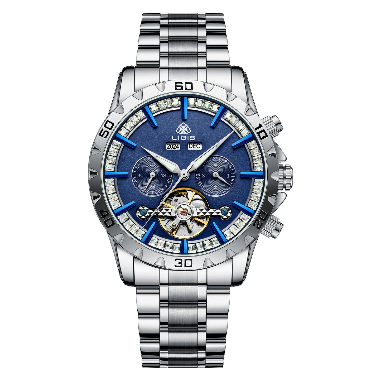 Full-automatic Steel Belt Star Sea Mechanical Watch