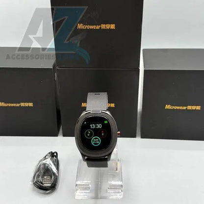 Microwear 2024 Smart Watch with Blood Pressure & Body Temperature, Fitness Tracker